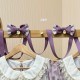 Twilight Crush Grape Pastoral Song Blouses(Reservation/2 Colours/Full Payment Without Shipping)